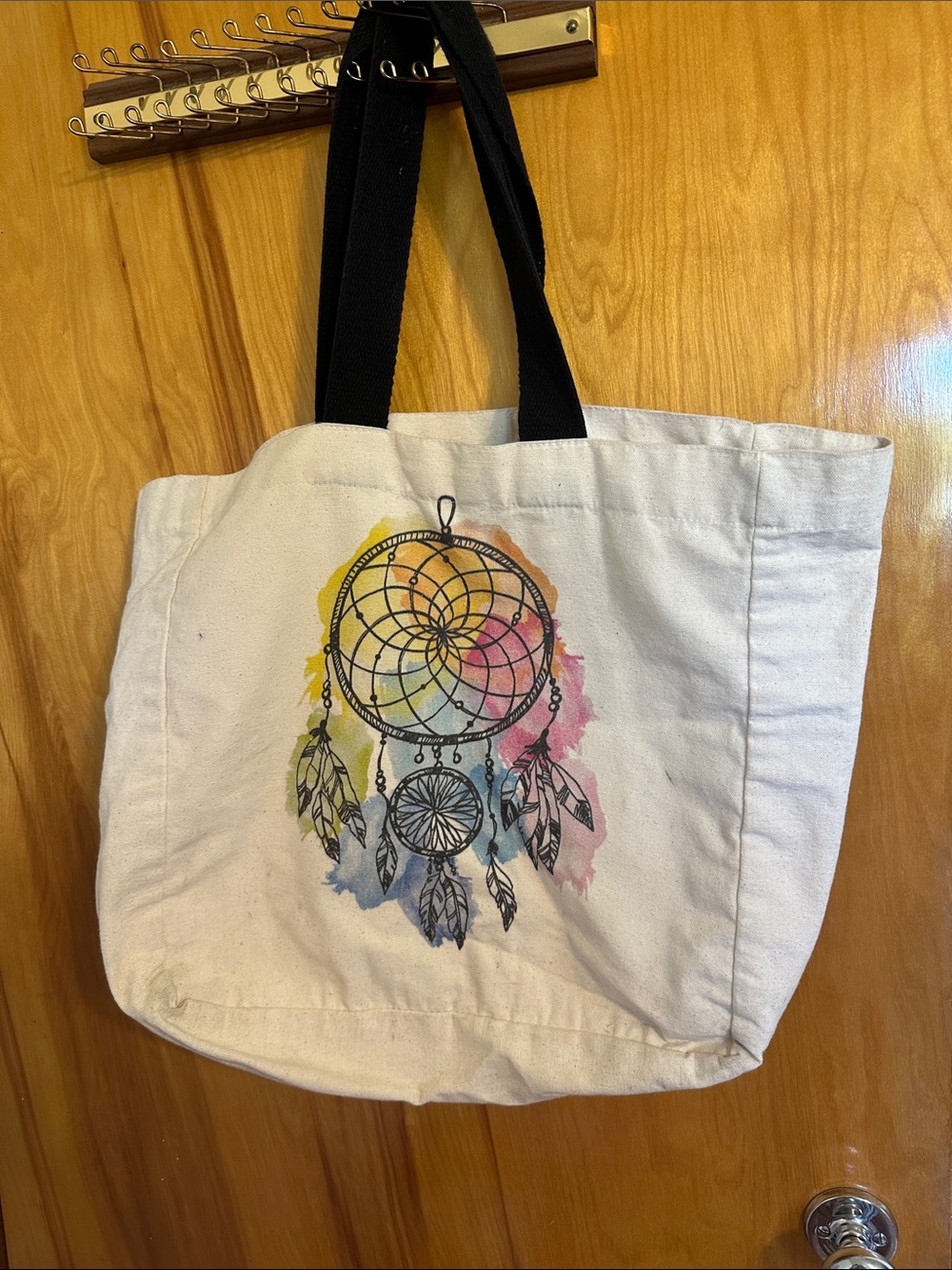 Dream Catcher Canvas Tote